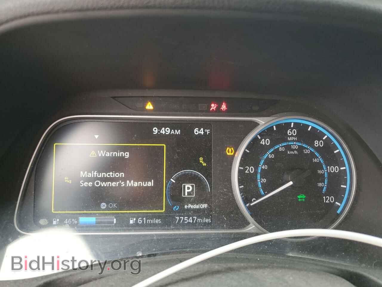 2018 NISSAN LEAF - VIN: 1N4AZ1CP5JC312054 - Фото 9