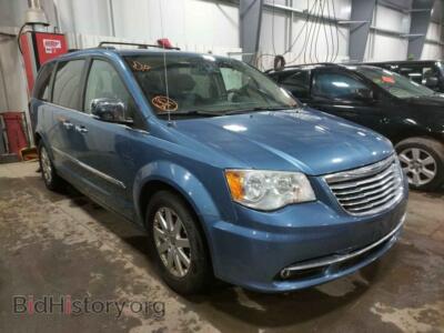 2011 Chrysler MINIVAN TOWN & COU, синий — VIN 2A4RR8DG2BR772506, Copart