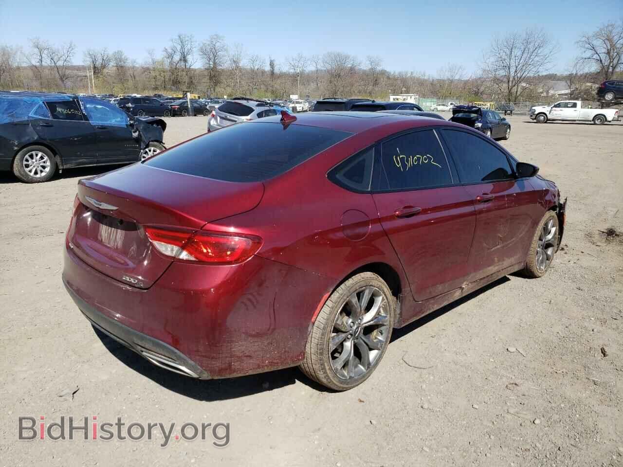 2015 CHRYSLER 200 - VIN: 1C3CCCDGXFN664738 - Фото 4