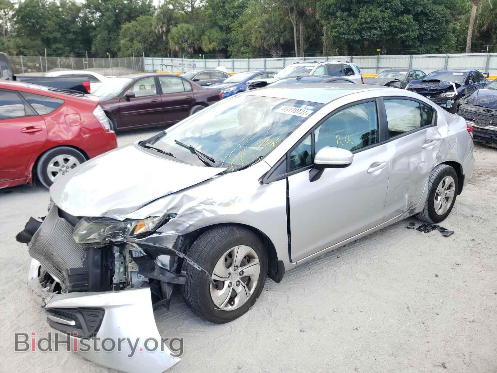 2014 HONDA CIVIC - VIN: 19XFB2F5XEE012237 - Фото 2