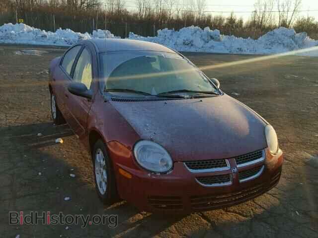 Photo 1B3ES56C35D157571 - DODGE NEON 2005