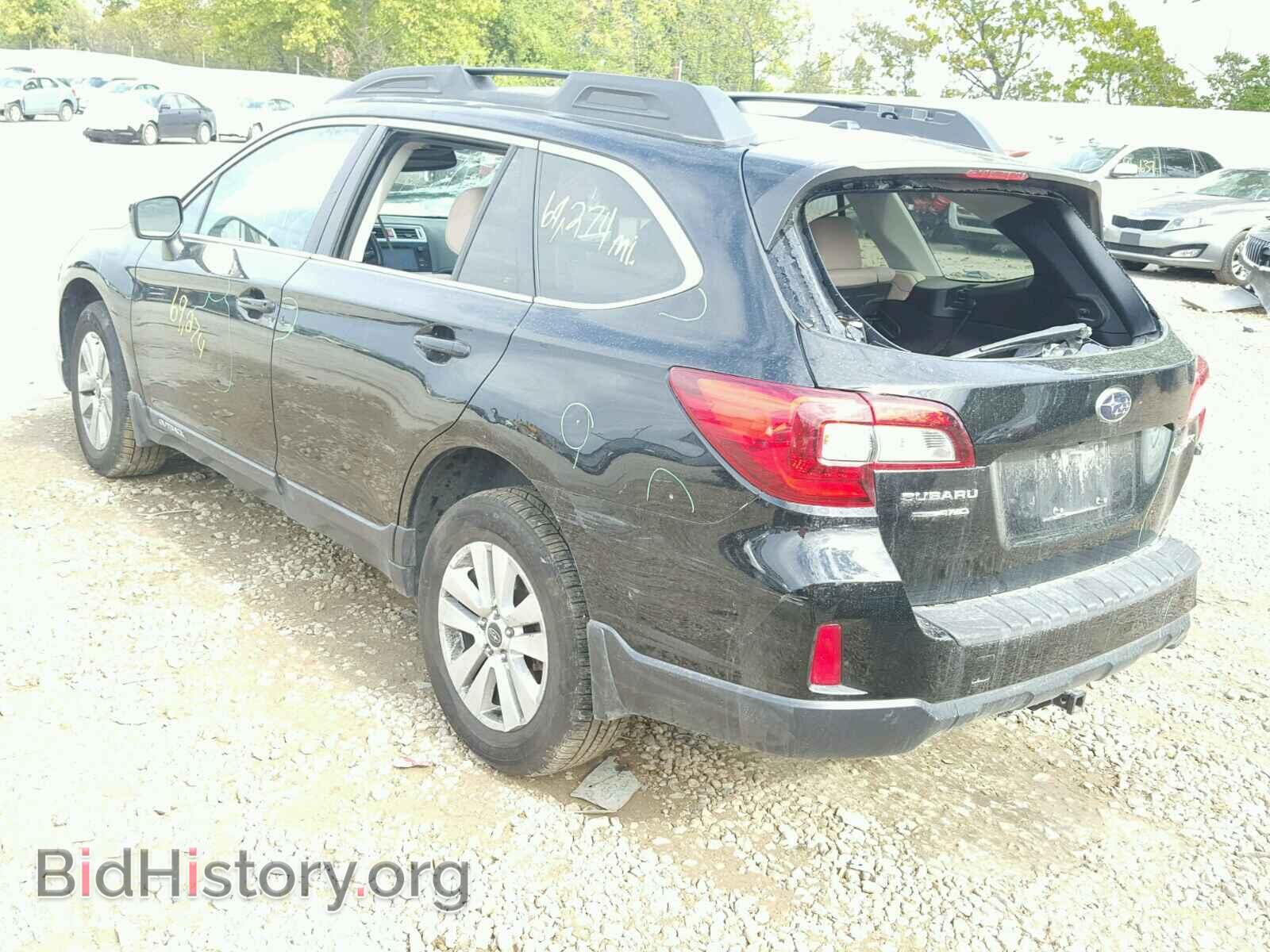 2015 SUBARU OUTBACK - VIN: 4S4BSBDC6F3341036 - Фото 3