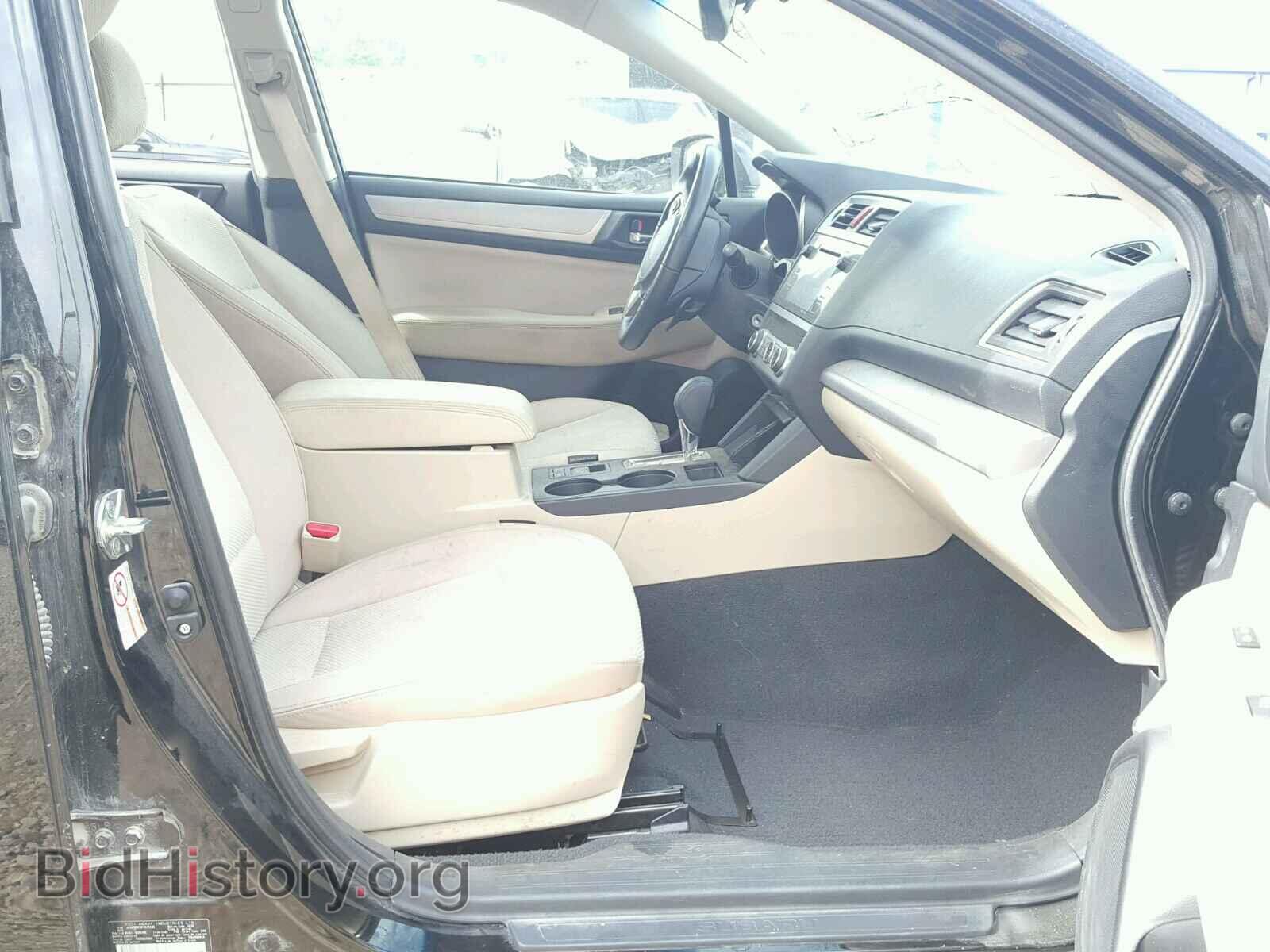 2015 SUBARU OUTBACK - VIN: 4S4BSBDC6F3341036 - Фото 5