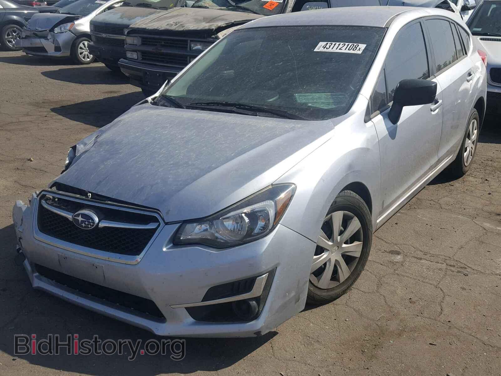 2016 SUBARU IMPREZA - VIN: JF1GPAA69G8252432 - Фото 2