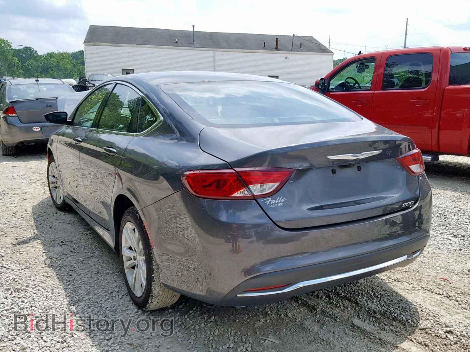 2016 CHRYSLER 200 - VIN: 1C3CCCAB6GN114222 - Фото 3