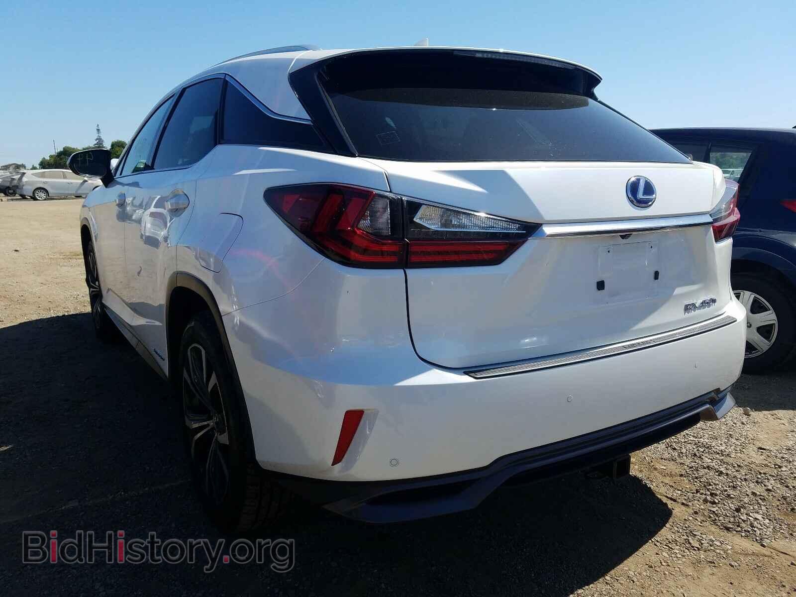 2017 LEXUS RX450 - VIN: 2T2BGMCAXHC014498 - Фото 3