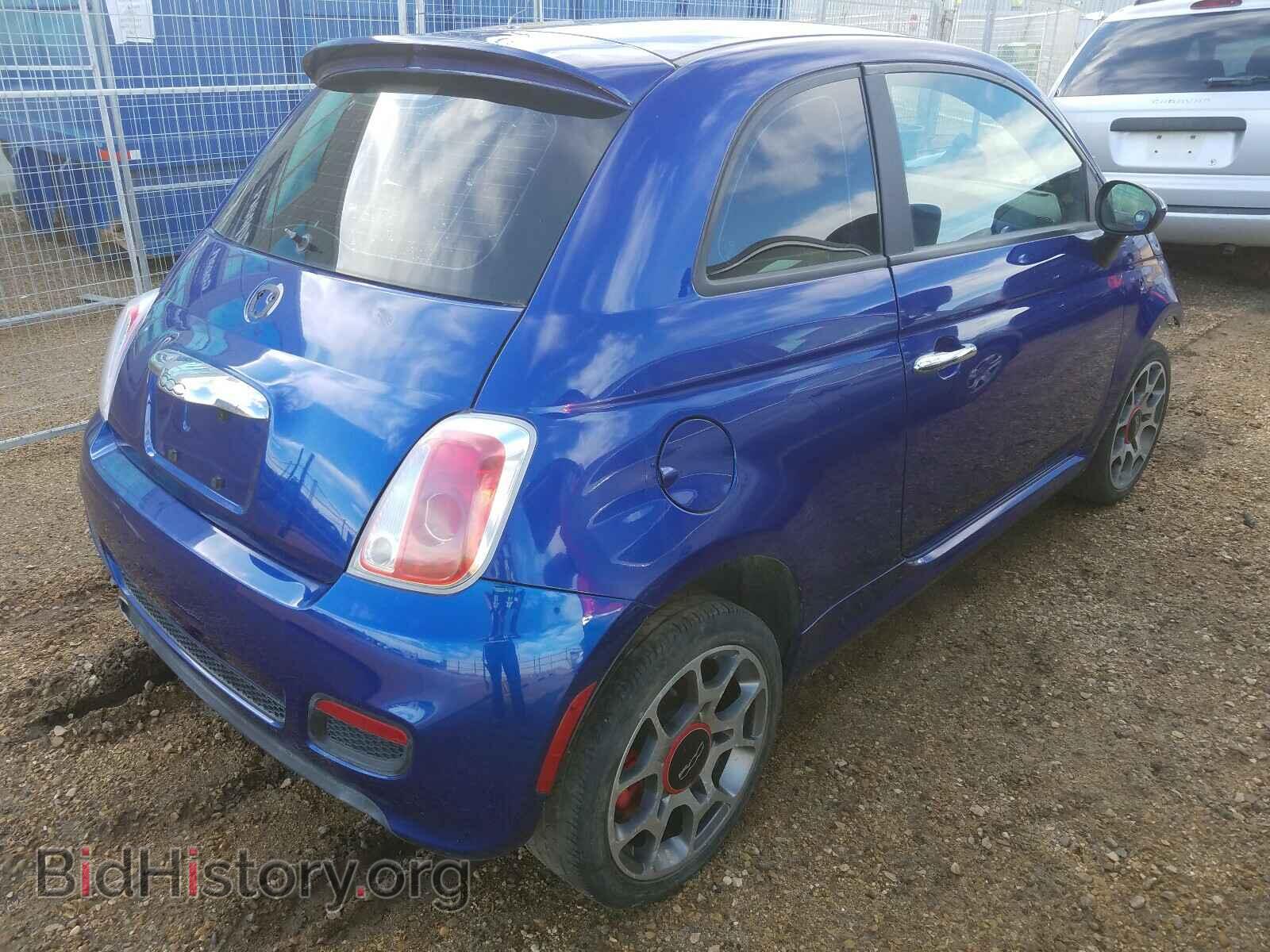 2012 FIAT 500 - VIN: 3C3CFFBR5CT379955 - Фото 4
