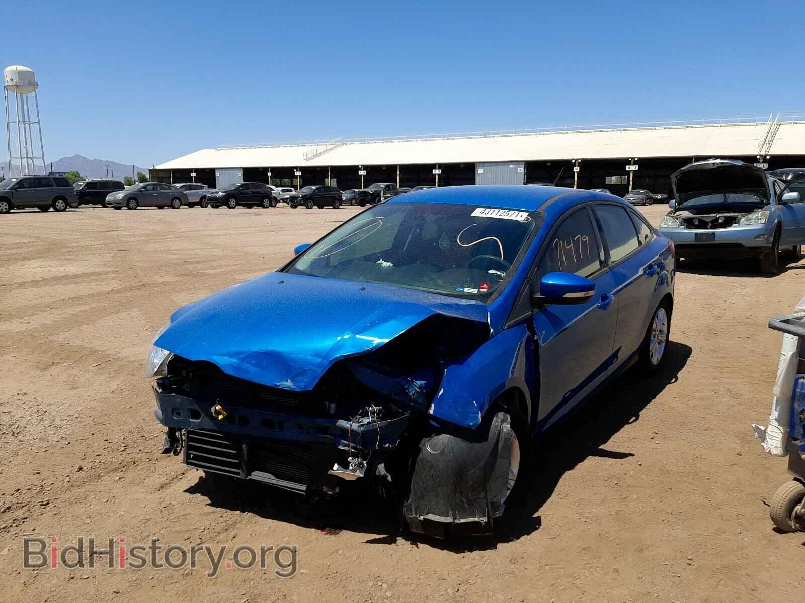 2014 FORD FOCUS - VIN: 1FADP3F28EL311968 - Фото 2