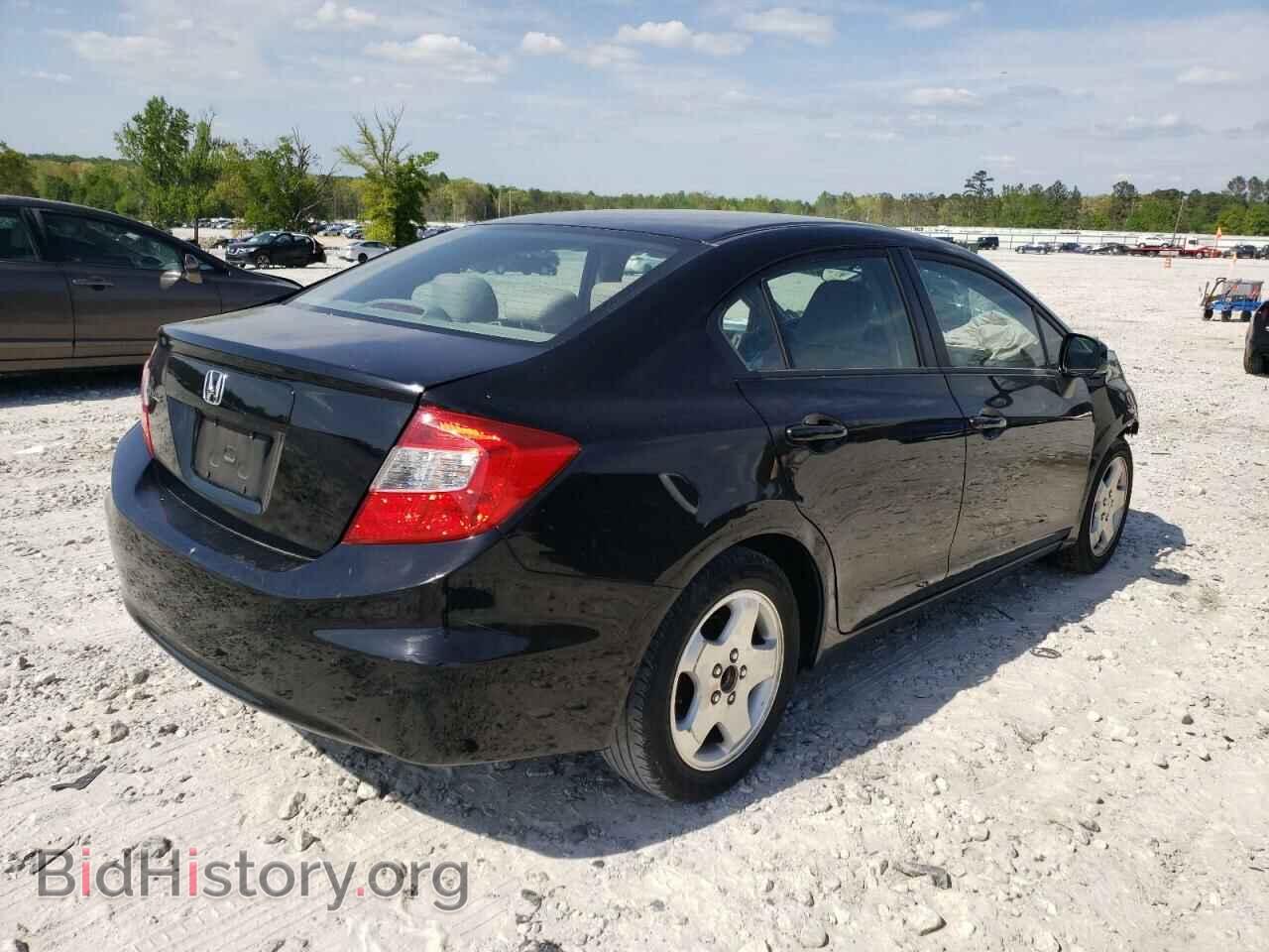 2012 HONDA CIVIC - VIN: 19XFB2F58CE027929 - Фото 4