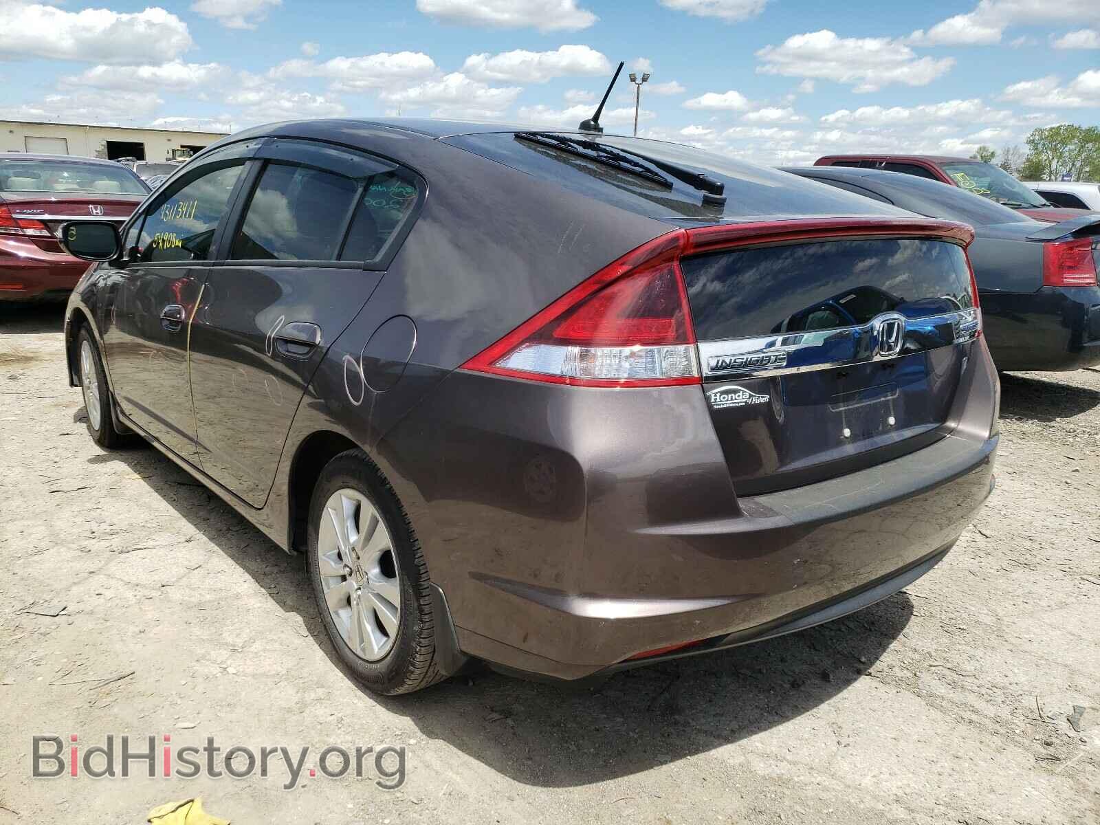 2013 HONDA INSIGHT - VIN: JHMZE2H71DS003634 - Фото 3