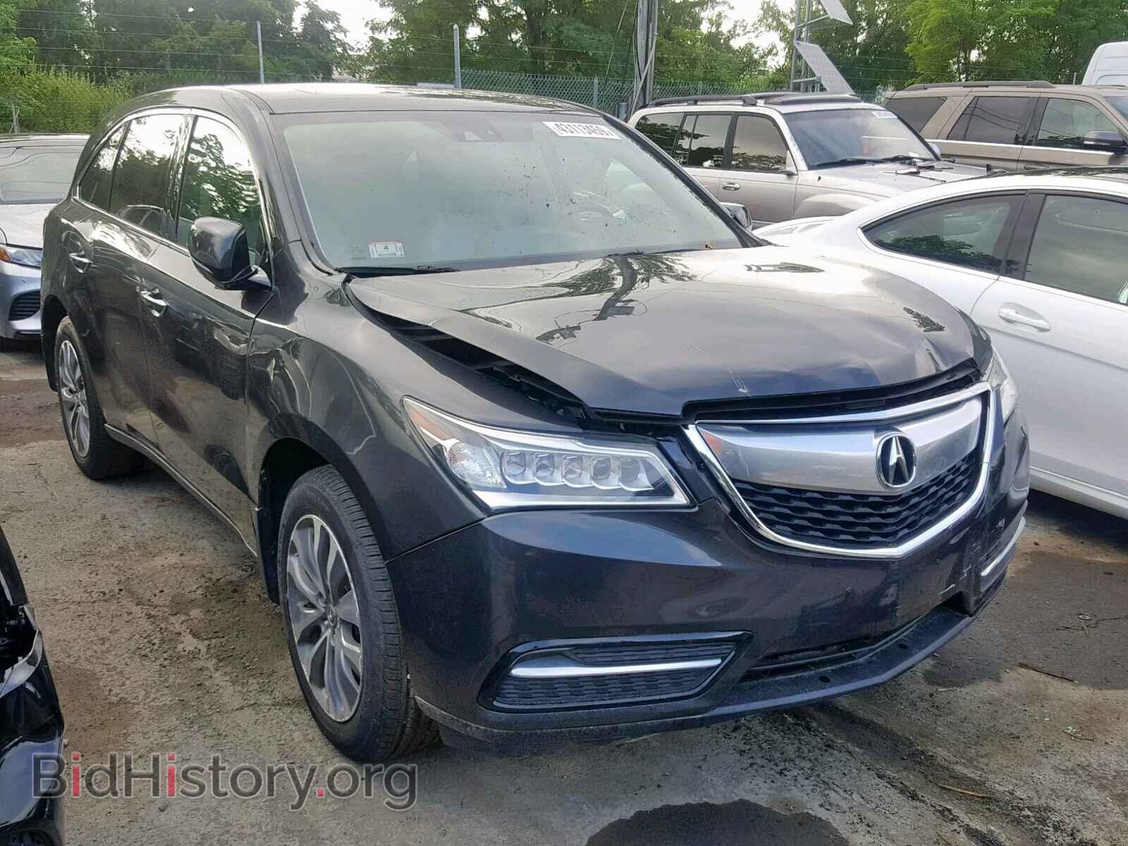 Photo 5FRYD4H49FB024747 - ACURA MDX 2015