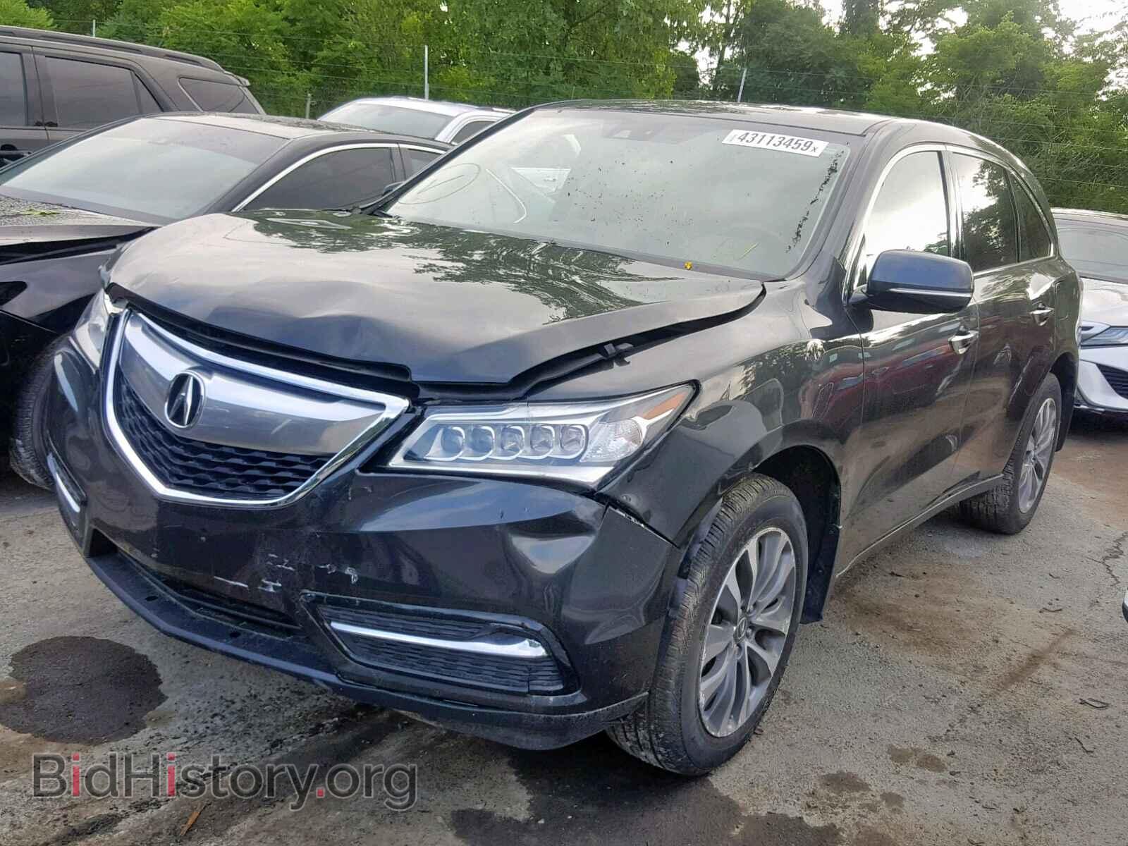 2015 ACURA MDX - VIN: 5FRYD4H49FB024747 - Фото 2