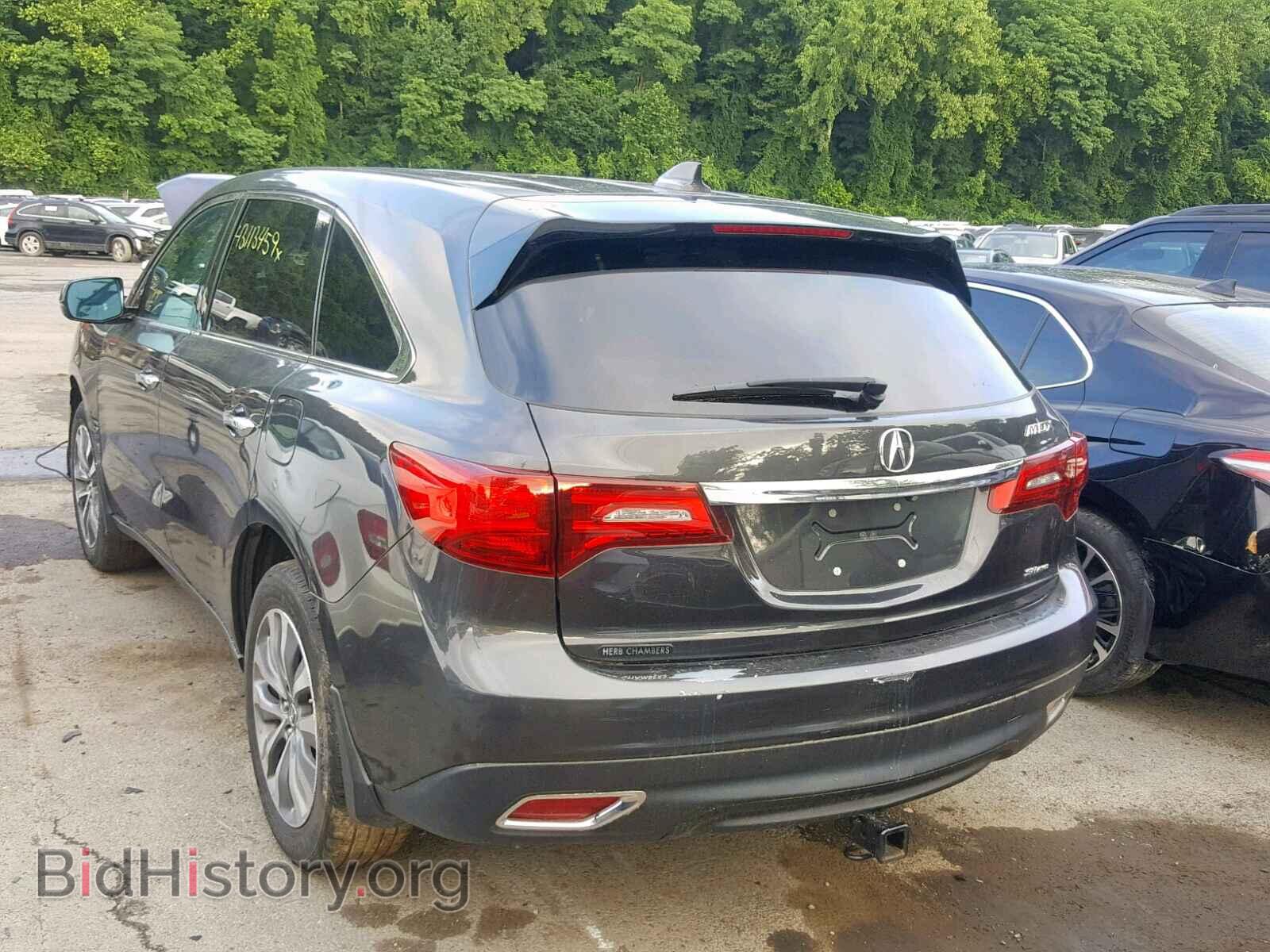2015 ACURA MDX - VIN: 5FRYD4H49FB024747 - Фото 3