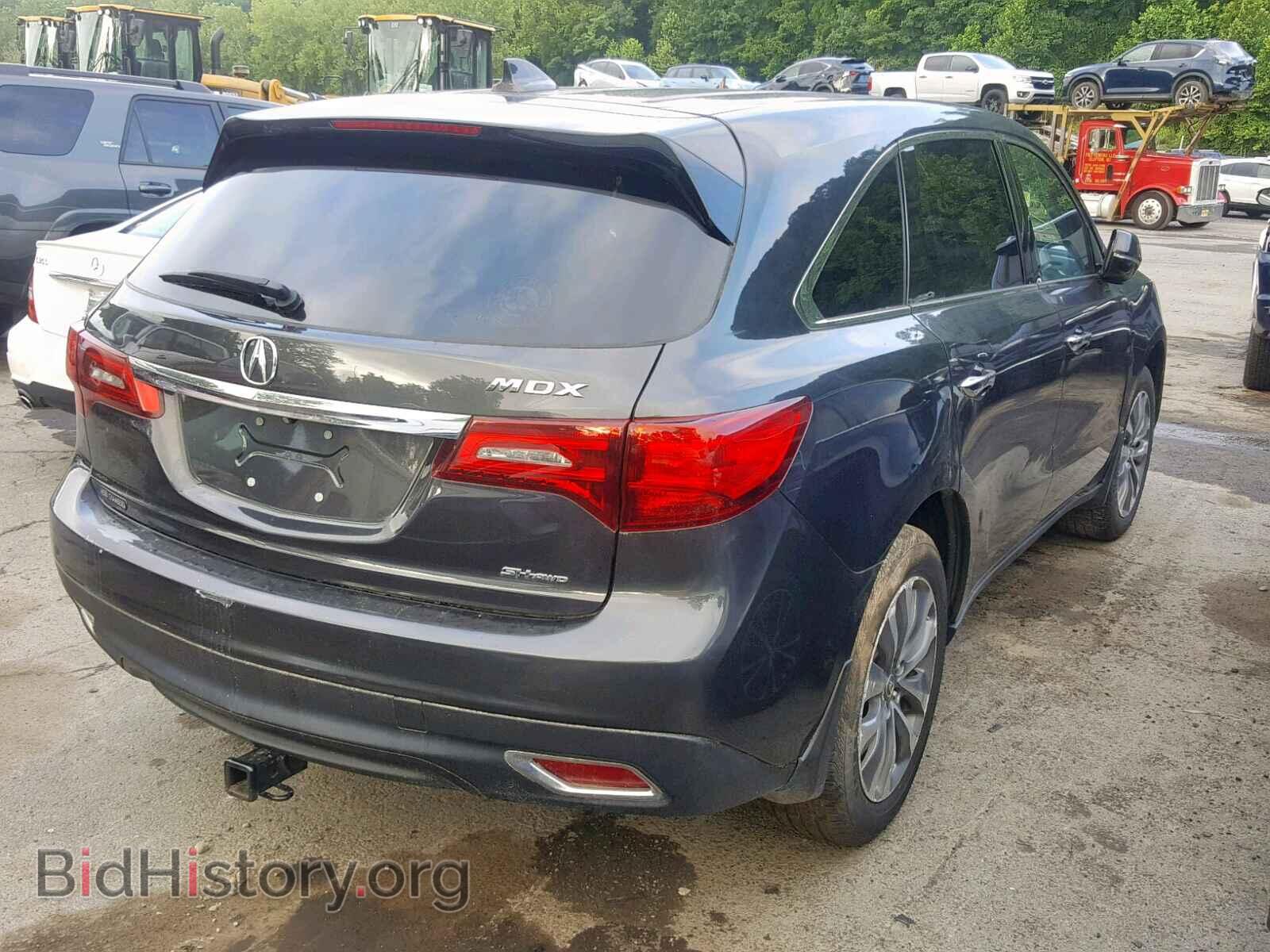 2015 ACURA MDX - VIN: 5FRYD4H49FB024747 - Фото 4