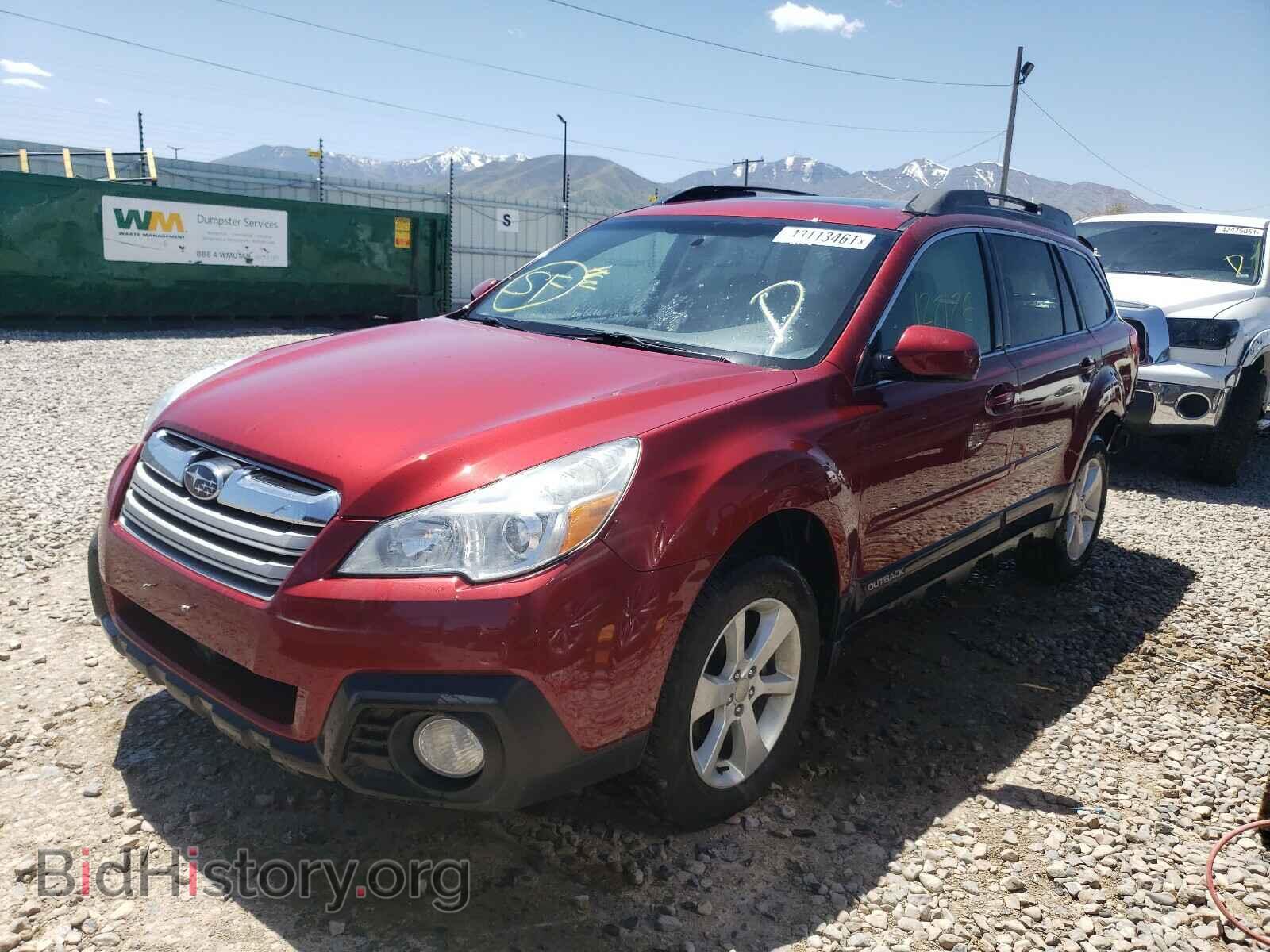 2014 SUBARU OUTBACK - VIN: 4S4BRCDC6E3293859 - Фото 2