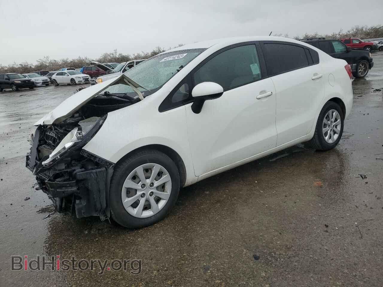 Фотография KNADM4A37D6283437 - KIA RIO 2013