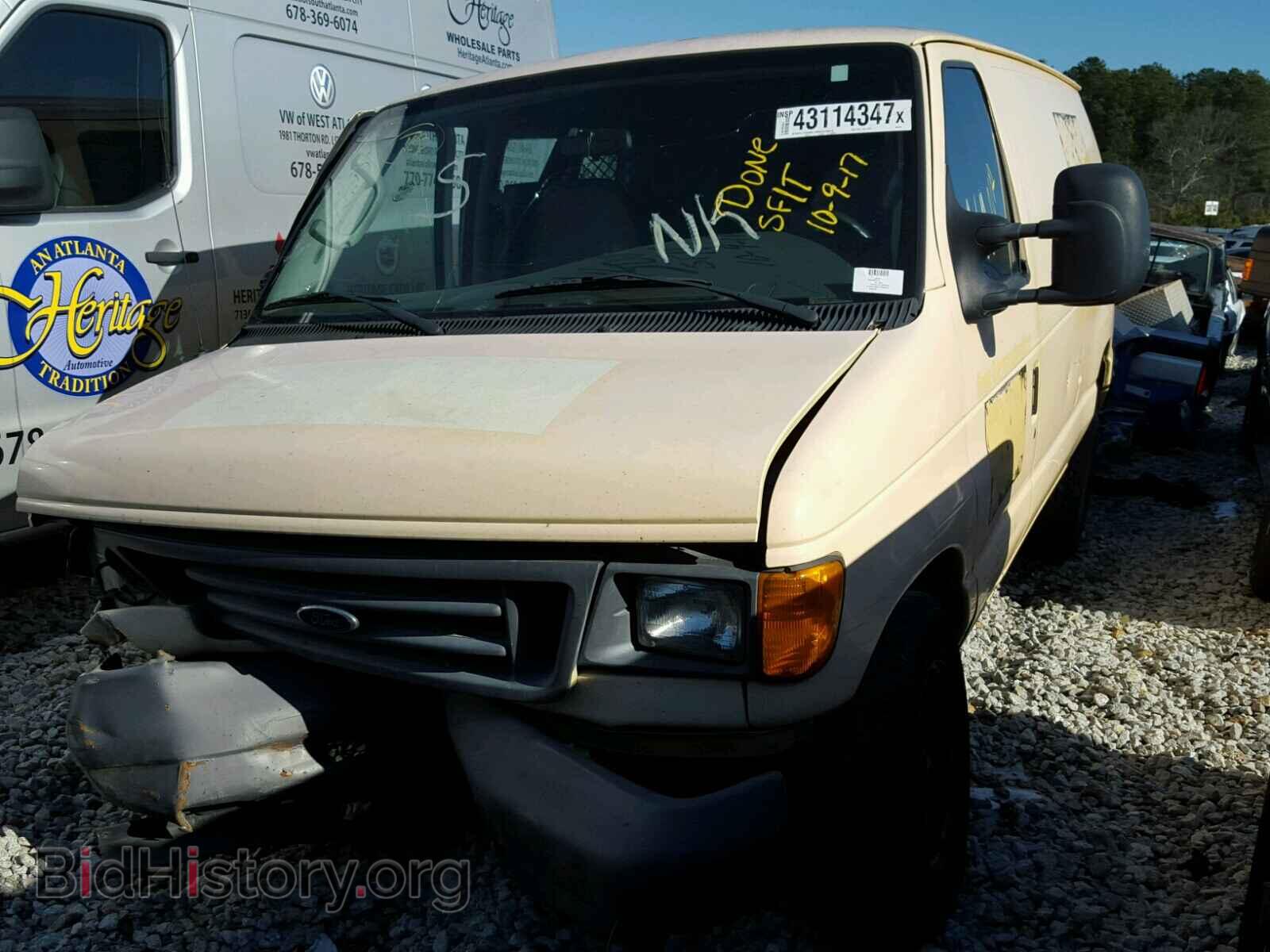 2007 FORD ECONOLINE - VIN: 1FTNE14W67DB48636 - Фото 2