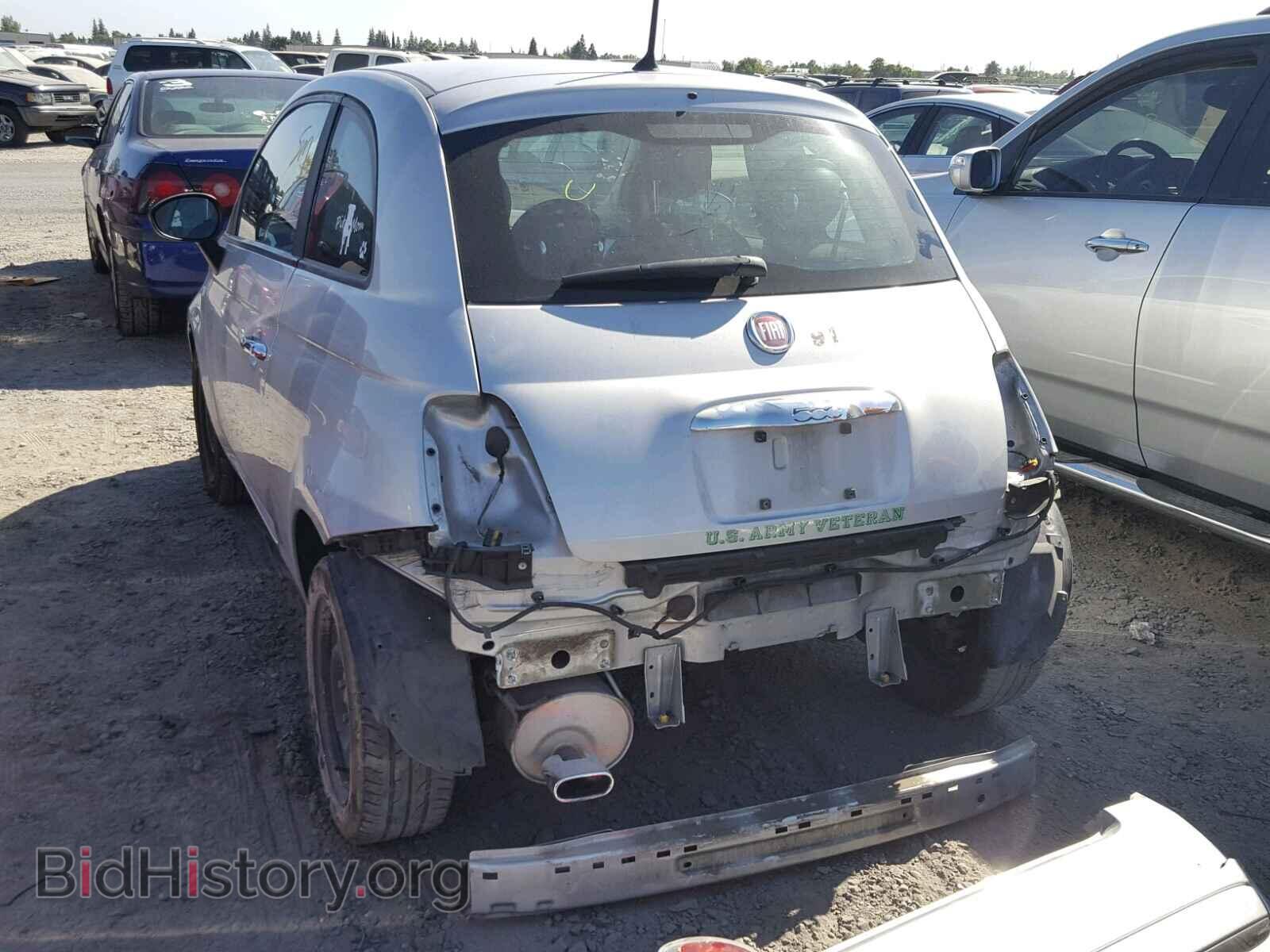 2012 FIAT 500 - VIN: 3C3CFFAR8CT382110 - Фото 3