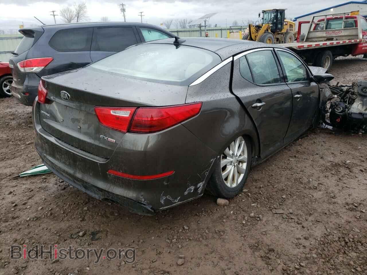 2015 KIA OPTIMA - VIN: 5XXGN4A74FG374198 - Фото 4