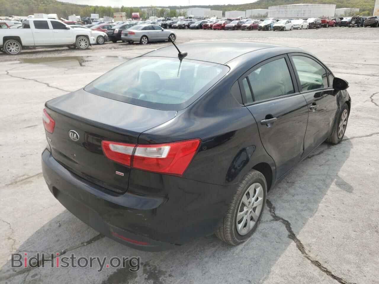 2013 KIA RIO - VIN: KNADM4A37D6186626 - Фото 4
