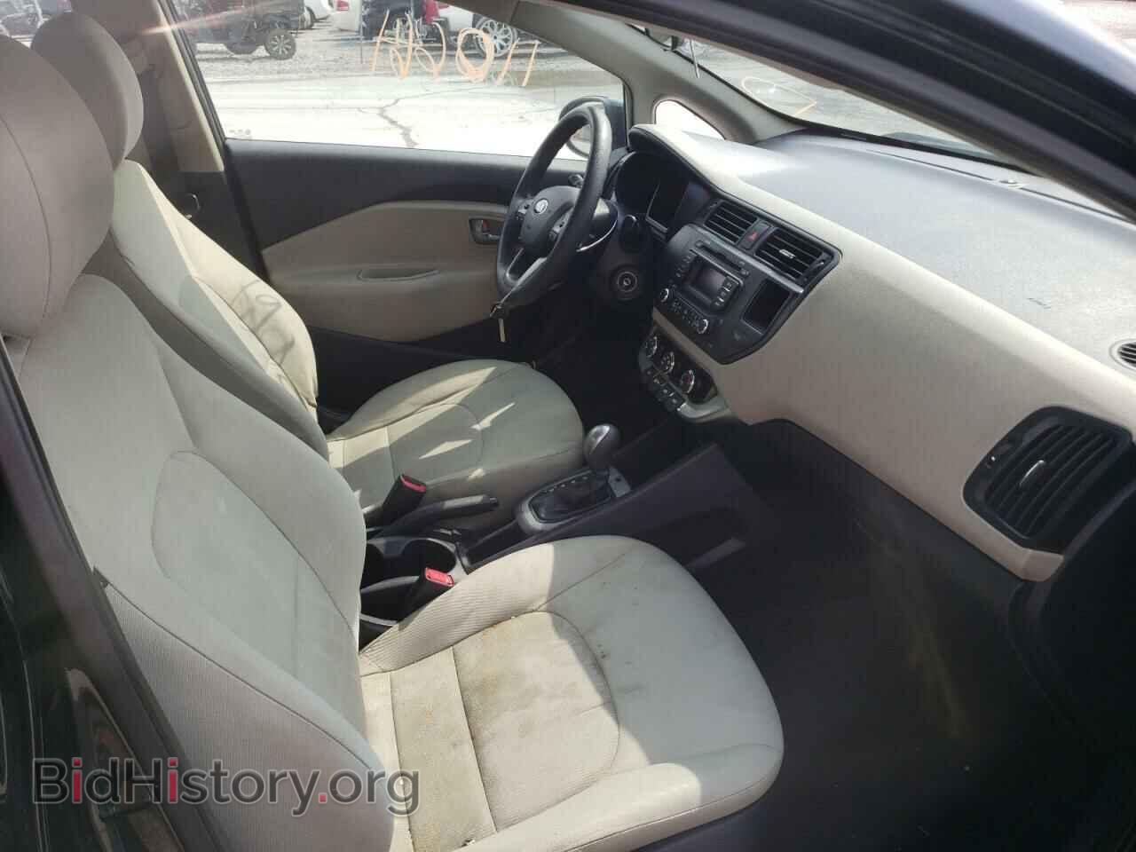 2013 KIA RIO - VIN: KNADM4A37D6186626 - Фото 5