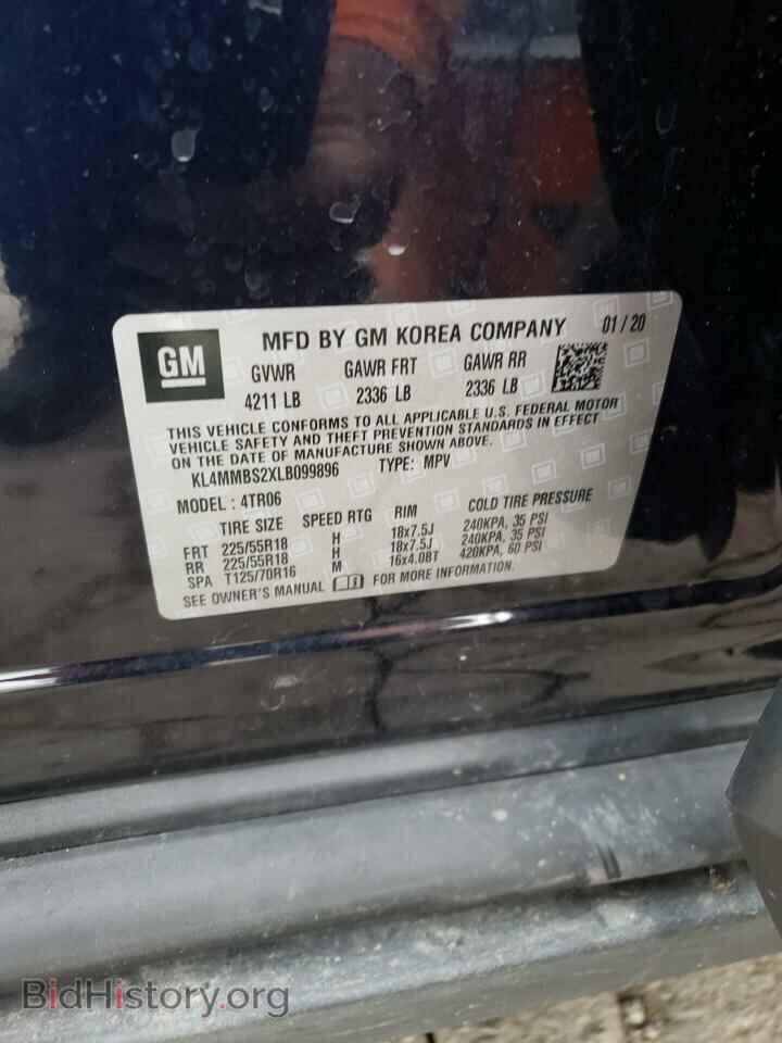2020 BUICK ENCORE - VIN: KL4MMBS2XLB099896 - Photo 10