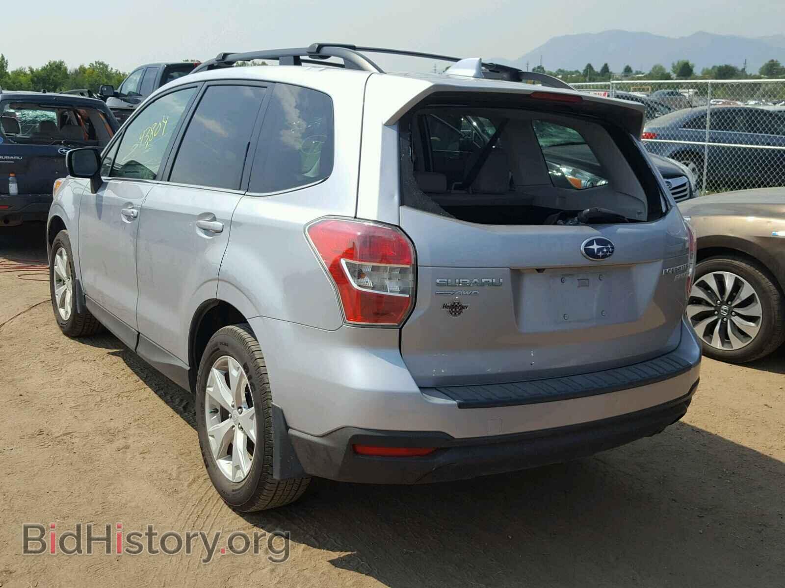 2016 SUBARU FORESTER - VIN: JF2SJAHC3GH473432 - Фото 3