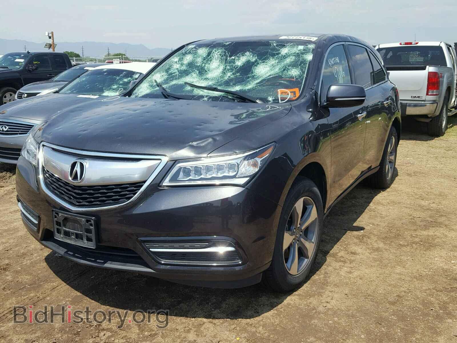 2015 ACURA MDX - VIN: 5FRYD4H26FB027135 - Фото 2