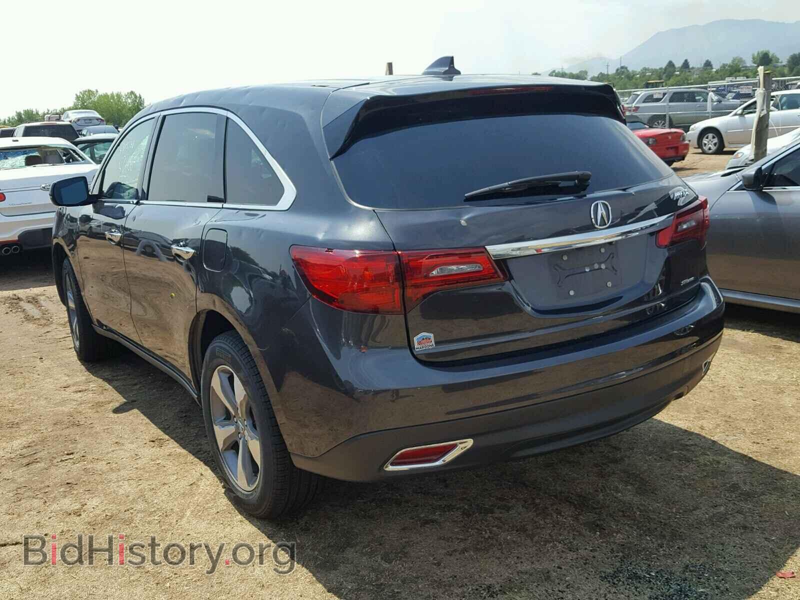 2015 ACURA MDX - VIN: 5FRYD4H26FB027135 - Фото 3