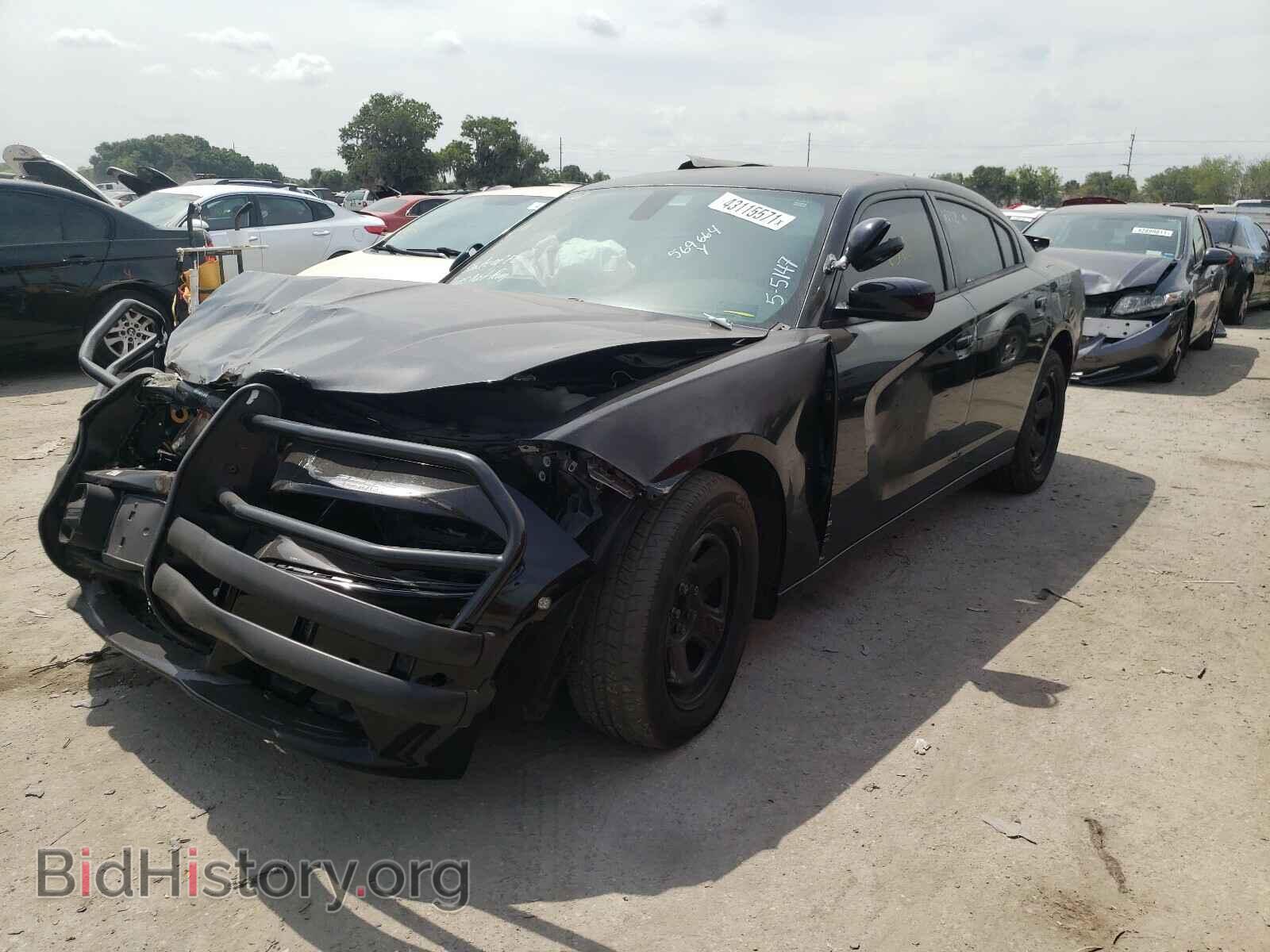 2017 DODGE CHARGER - VIN: 2C3CDXAT1HH569664 - Фото 2
