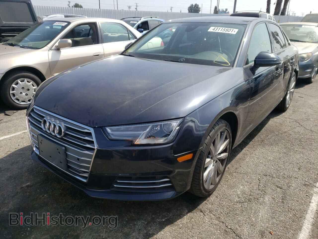 2017 AUDI A4 - VIN: WAUGMAF43HN046663 - Фото 2