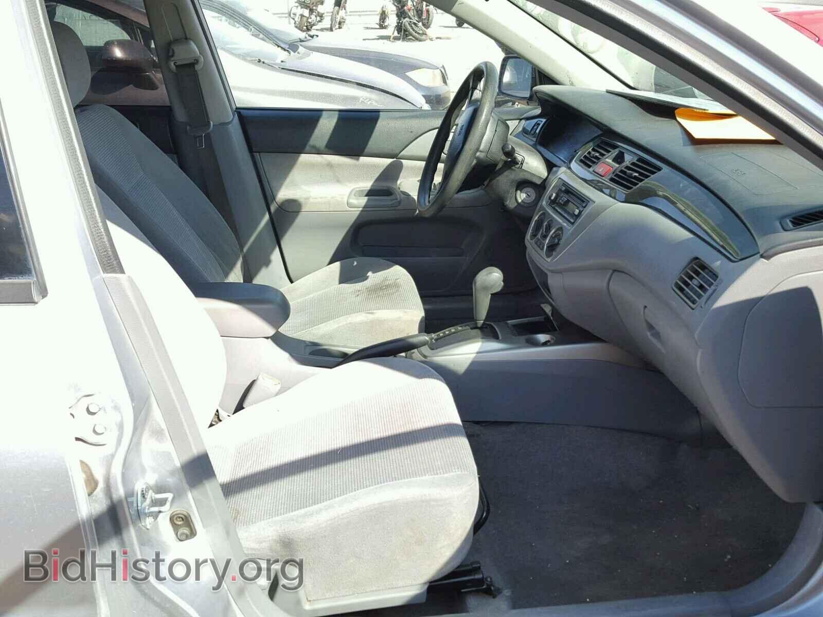 2004 MITSUBISHI LANCER - VIN: JA3AJ26E74U020243 - Фото 5