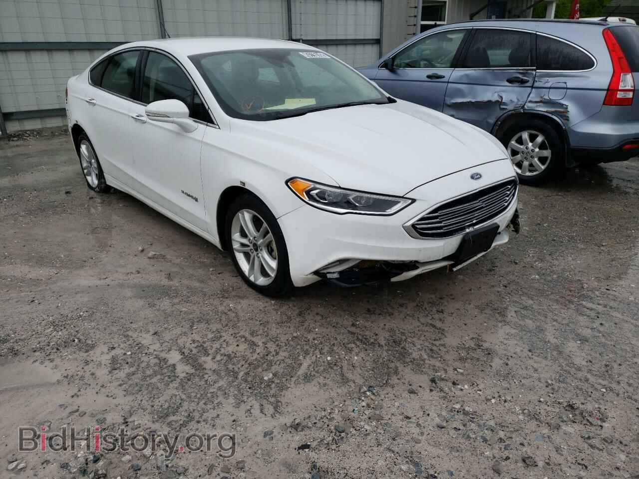 Photo 3FA6P0LUXJR118603 - FORD FUSION 2018