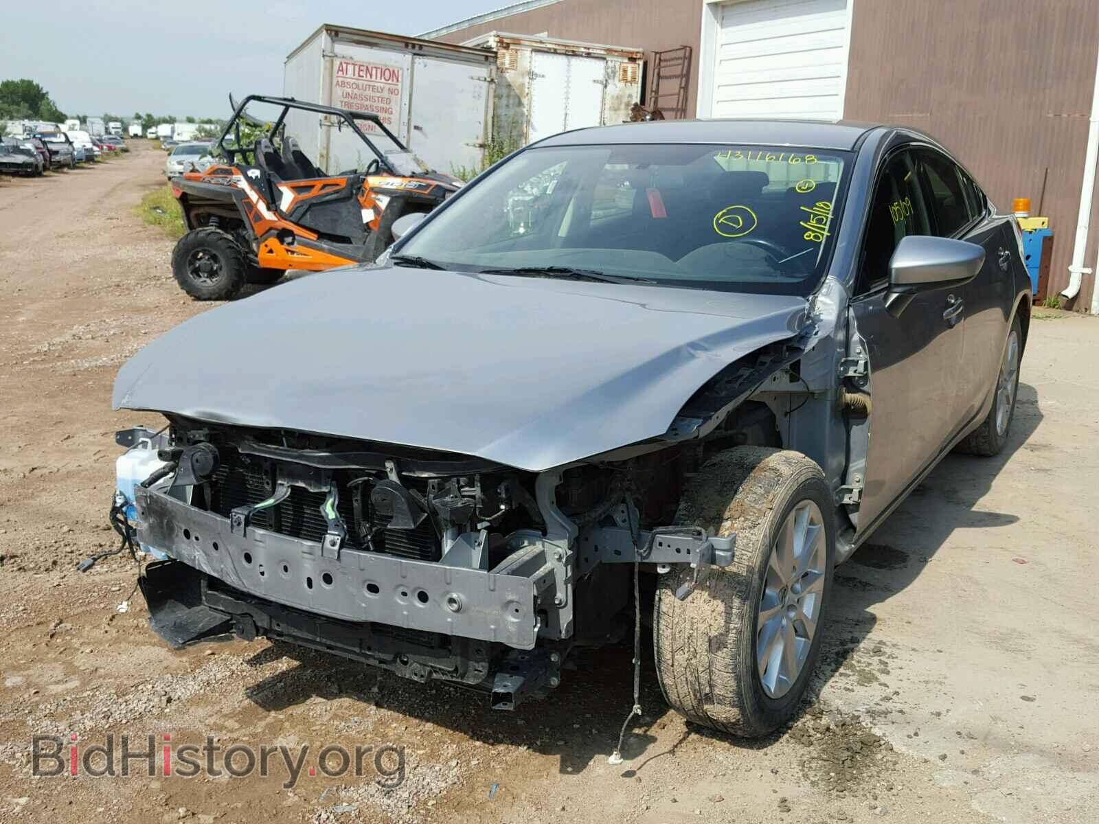 2014 MAZDA 6 - VIN: JM1GJ1U55E1102063 - Фото 2