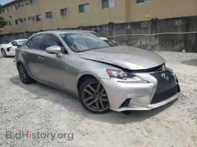 2015 Lexus IS IS 350, silver — VIN JTHBE1D20F5021968, Copart