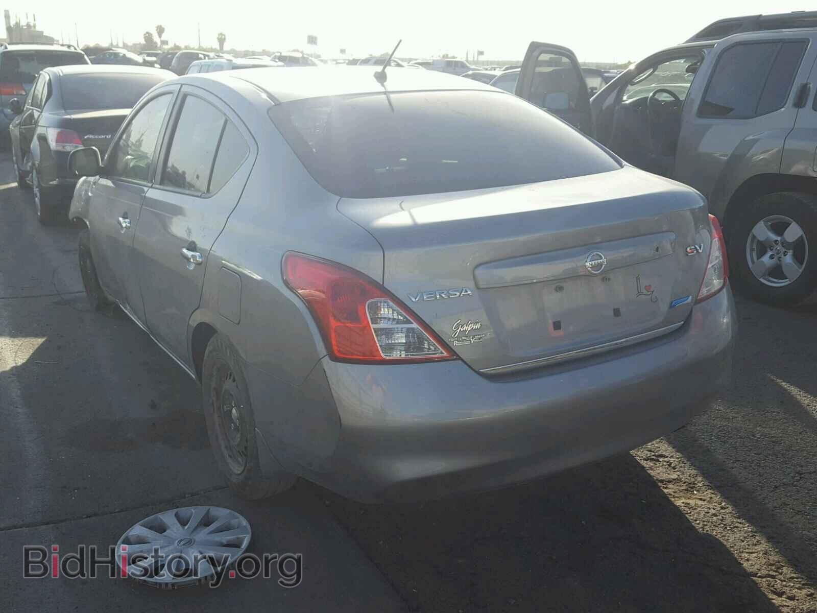 2012 NISSAN VERSA - VIN: 3N1CN7AP1CL909006 - Фото 3