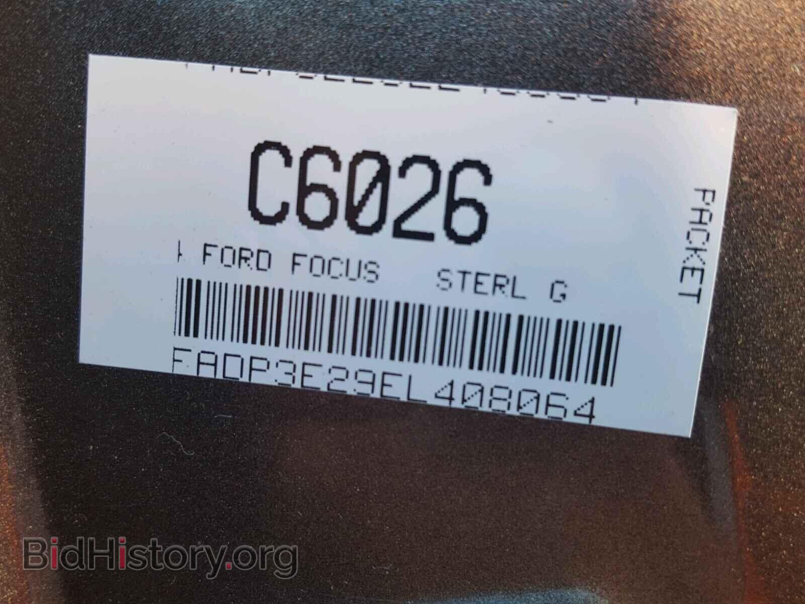 2014 FORD FOCUS - VIN: 1FADP3E29EL408064 - Фото 10