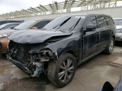 2012 Dodge DURANGO Durango R/, black — VIN 1C4SDJCT4CC205400, Copart