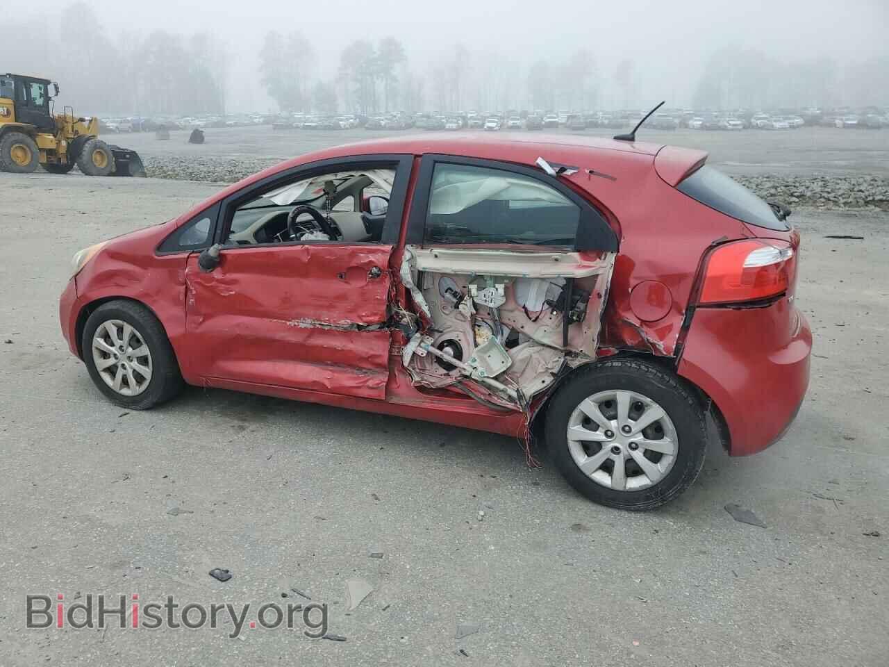 2013 KIA RIO - VIN: KNADM5A37D6108644 - Фото 2
