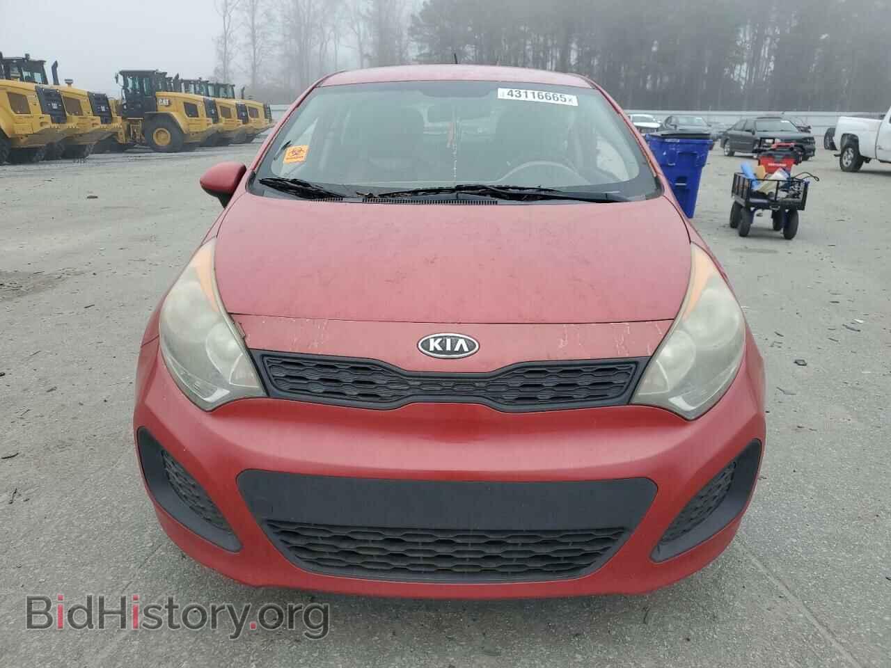 2013 KIA RIO - VIN: KNADM5A37D6108644 - Фото 5
