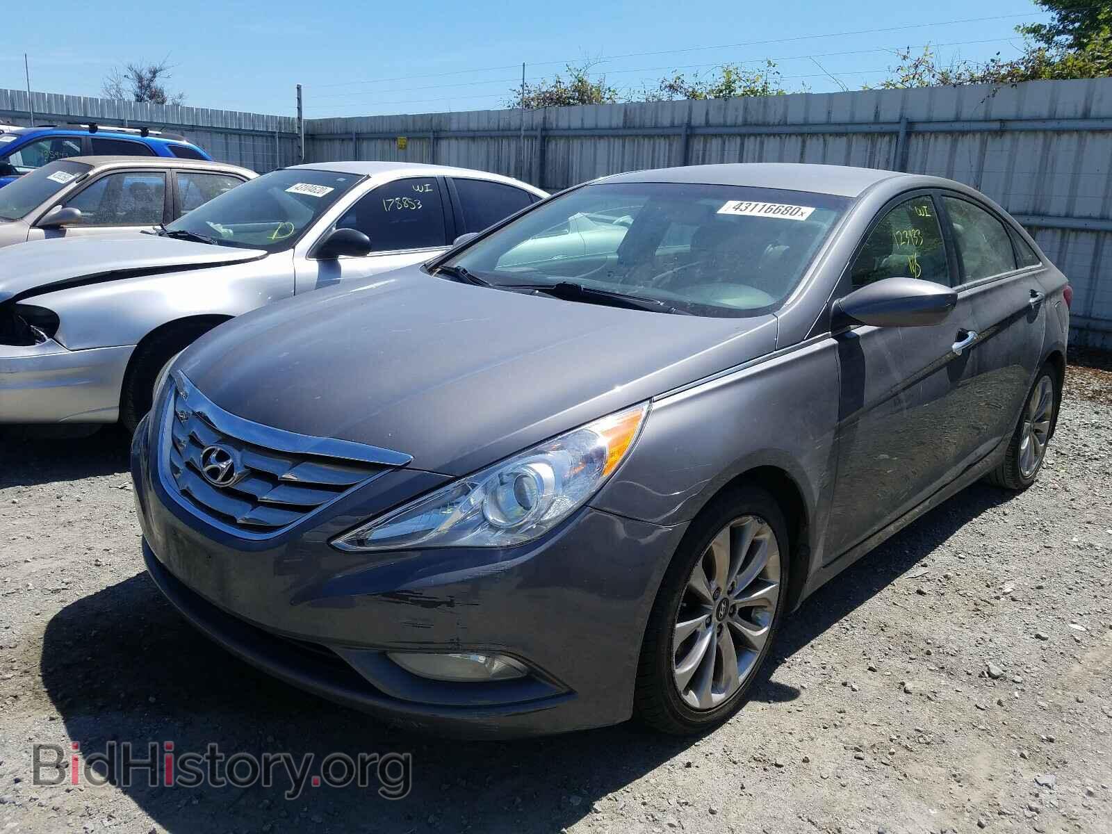 2012 HYUNDAI SONATA - VIN: 5NPEC4AB8CH419497 - Фото 2