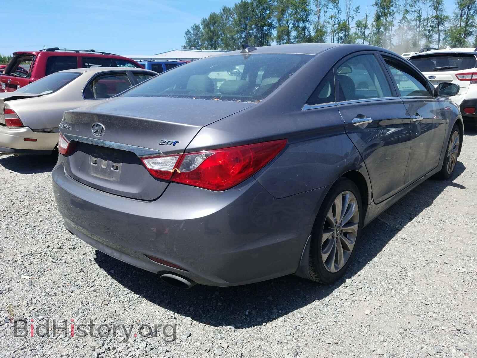 2012 HYUNDAI SONATA - VIN: 5NPEC4AB8CH419497 - Фото 4