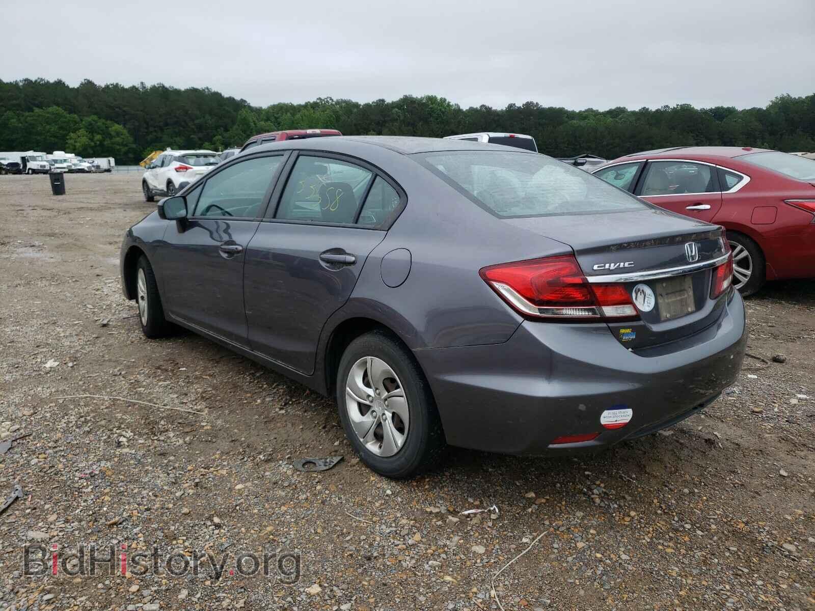 2014 HONDA CIVIC - VIN: 19XFB2F55EE032346 - Фото 3