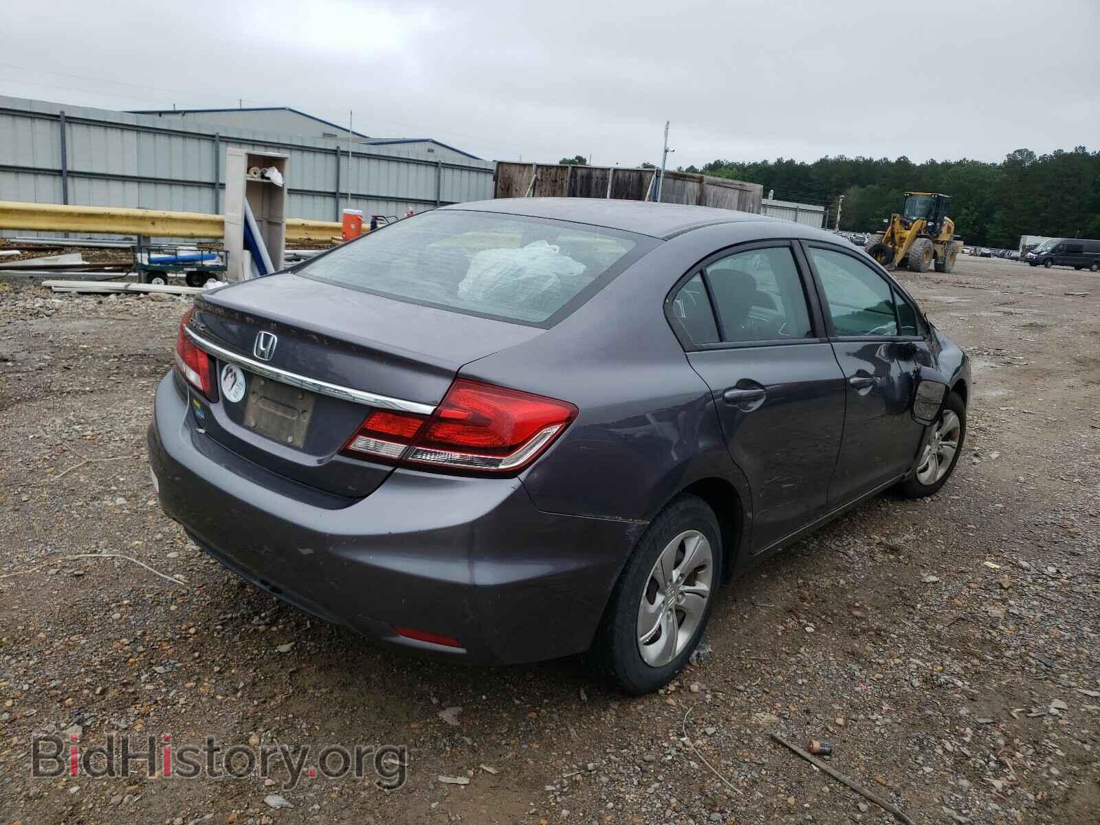 2014 HONDA CIVIC - VIN: 19XFB2F55EE032346 - Фото 4