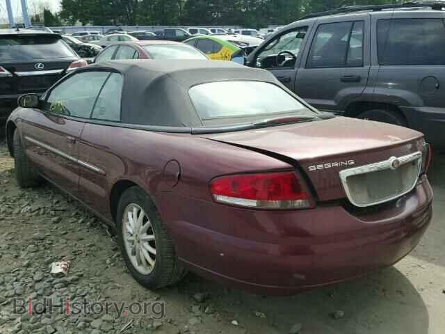 2002 CHRYSLER SEBRING - VIN: 1C3EL55R32N234922 - Фото 3