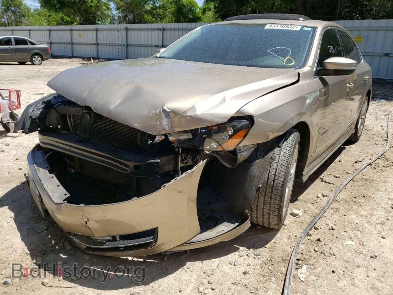 2015 VOLKSWAGEN PASSAT - VIN: 1VWCM7A34FC022669 - Фото 2