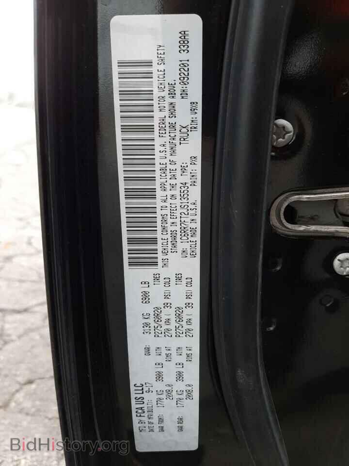 2018 RAM 1500 - VIN: 1C6RR7FT2JS135534 - Photo 10