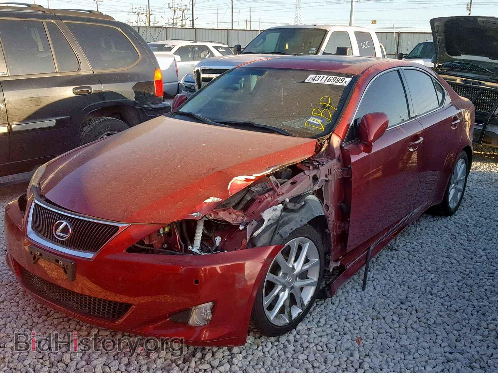 2008 LEXUS IS - VIN: JTHBE262185020723 - Фото 2