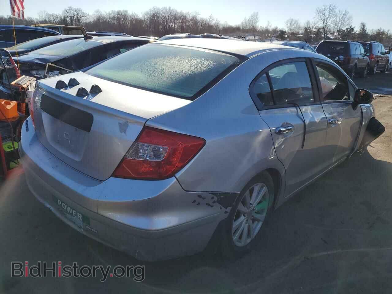 2012 HONDA CIVIC - VIN: 2HGFB2F90CH307496 - Photo 3
