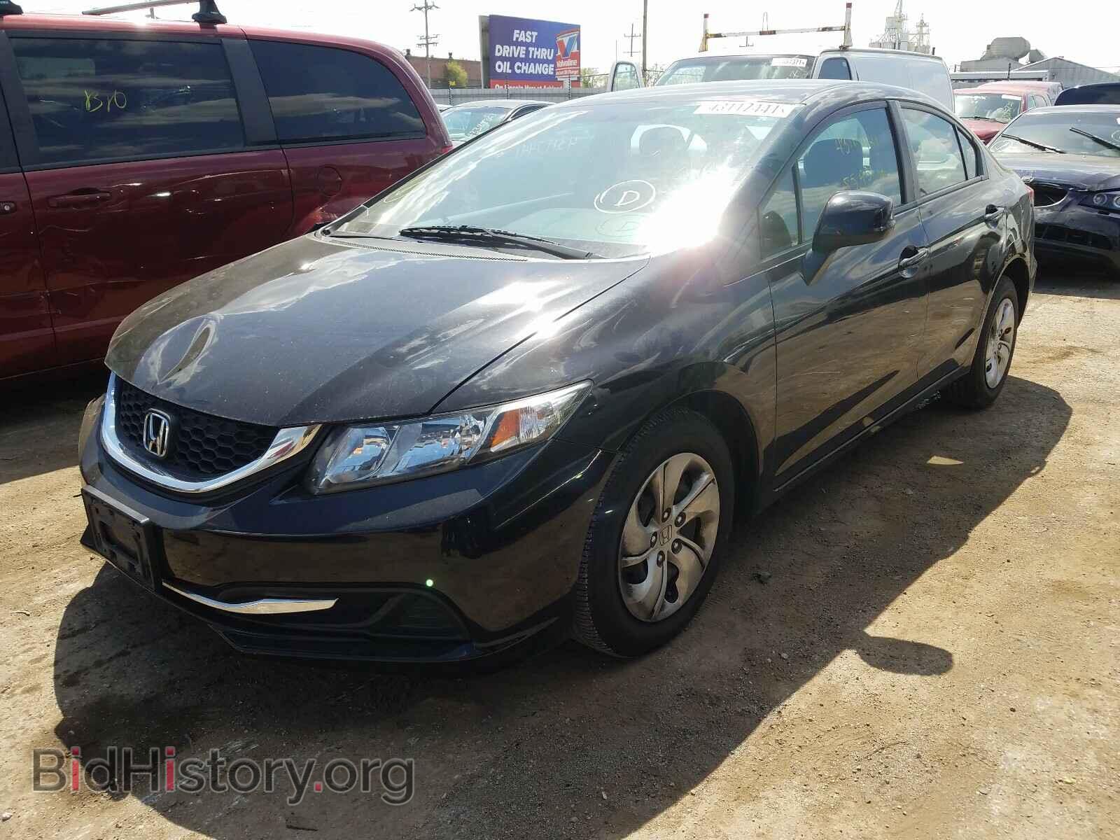 2013 HONDA CIVIC - VIN: 2HGFB2F50DH569582 - Фото 2